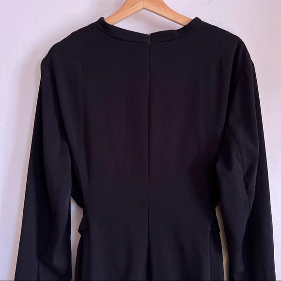 MM Lafleur Dresses Mm Lafleur Belted Wrap Dress Black Size 2 8w